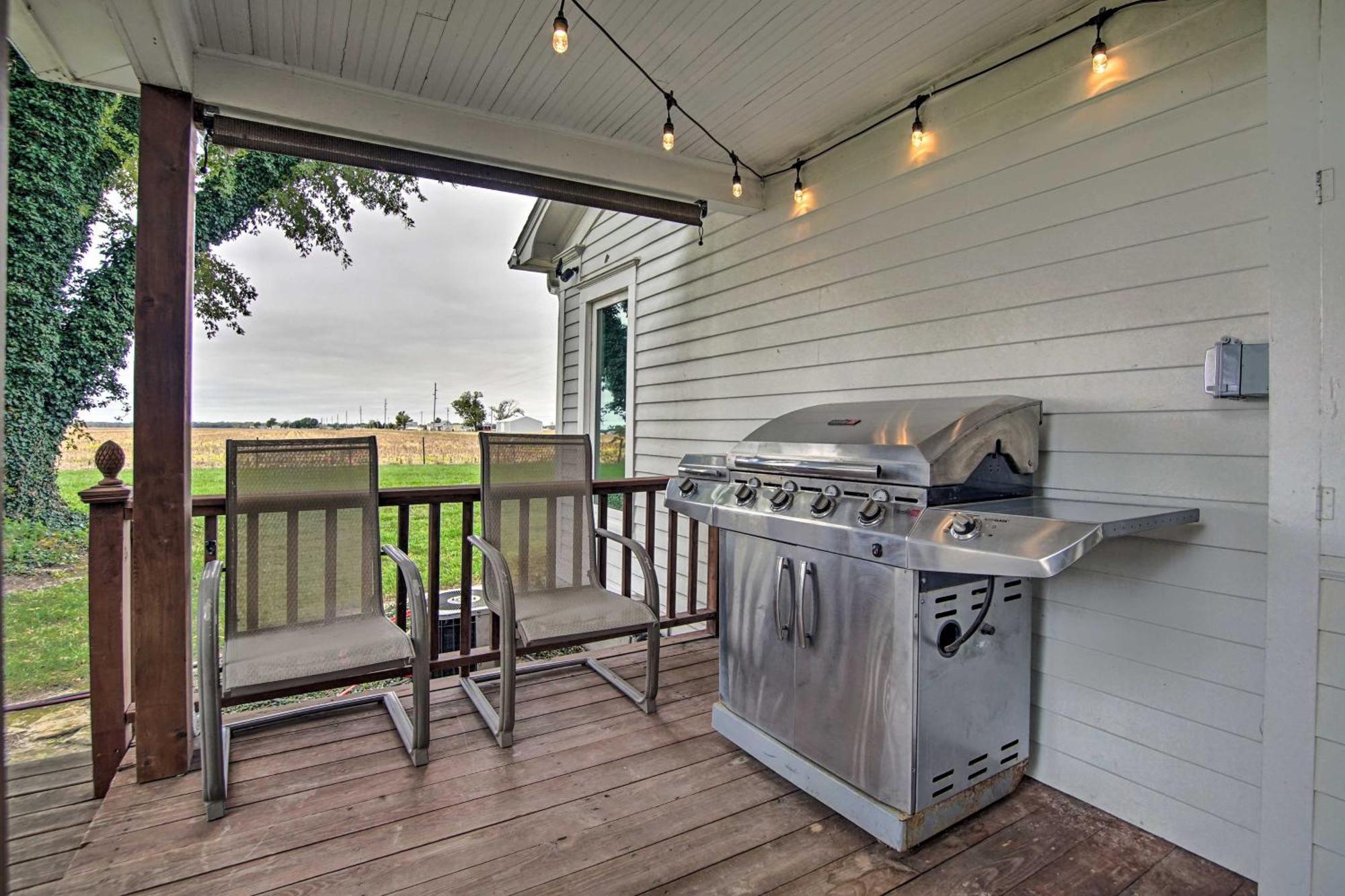 Countryside Cottage With Large Yard Near Topeka Silver Lake Exterior photo